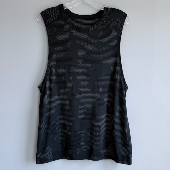 Lululemon Metal Vent Tech Muscle Tank Asphalt Grey / Obsidian / Black Men’s M - Picture 7 of 14